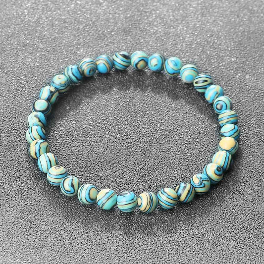Joyce - Türkis-Perlenarmband